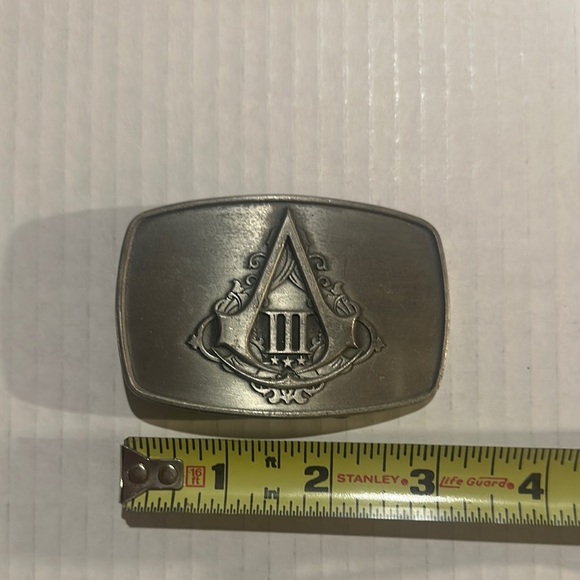 Assassins Creed Silver toned Belt Buckle collectors edition - Picture 2 of 5